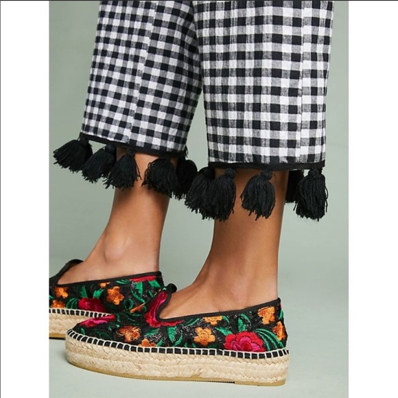 Anthropologie Shoes - ANTHROPOLOGIE FLORAL LOAFERS
